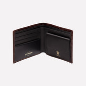 Croco Billfold With 3 C C Coin Purse