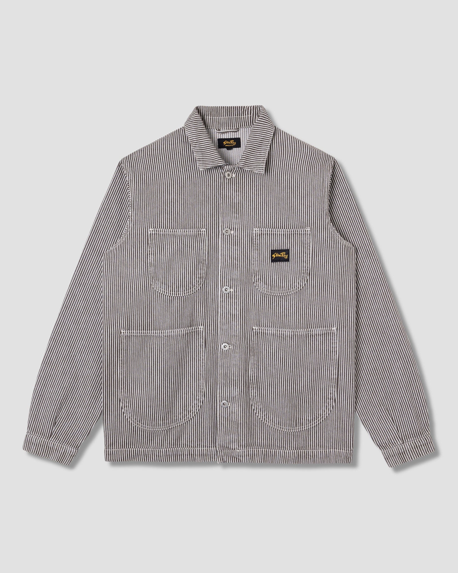 Coverall Jacket Core Hickory Stripe