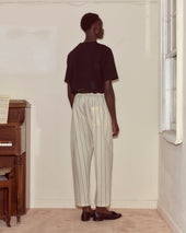 Celery Stripe Pajama Pants