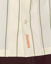 Celery Stripe Short Sleeve Shirt