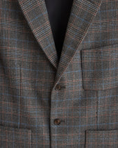 Cannery Plaid Suit Jacket 44