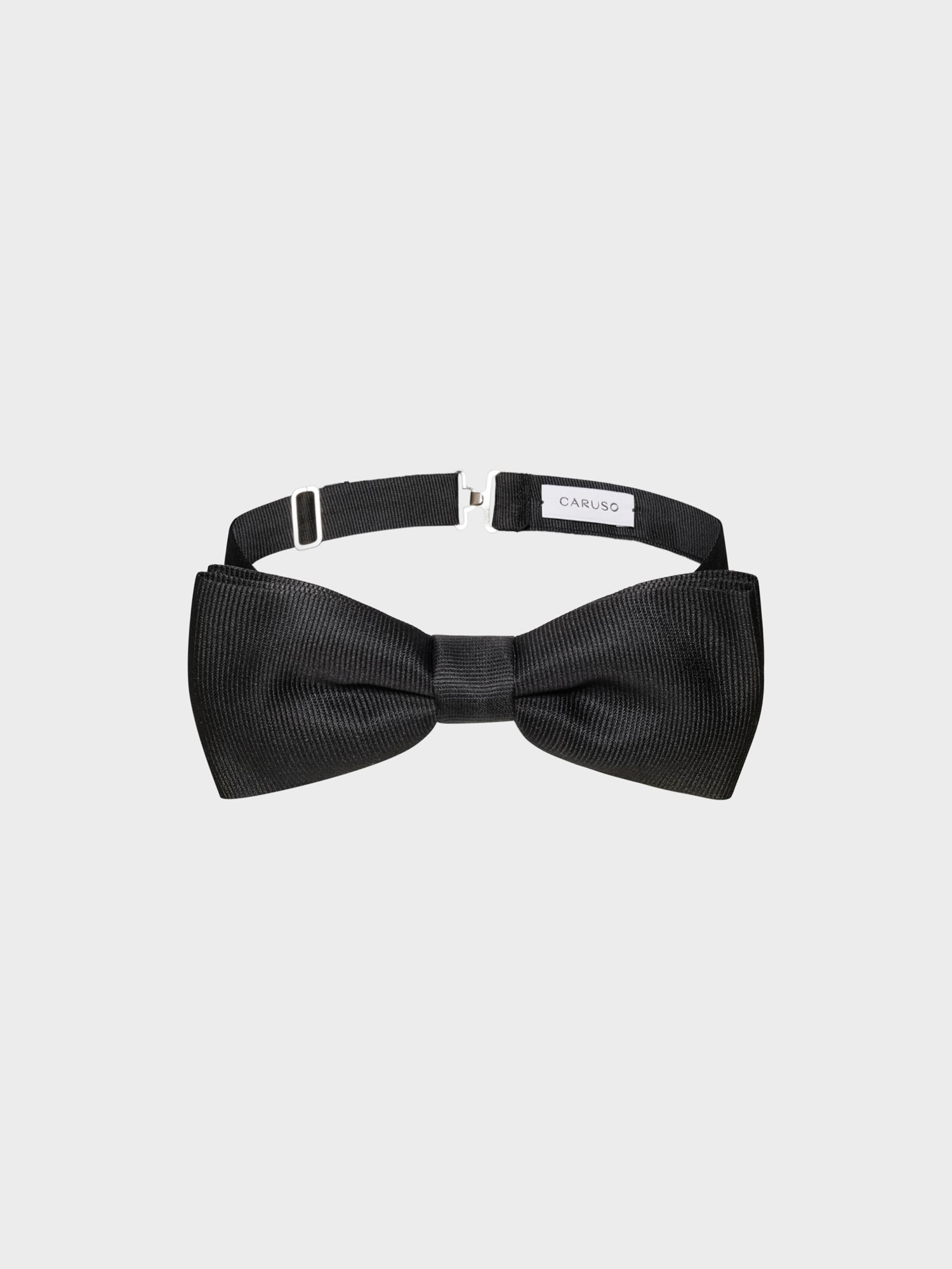 Papillon Annodato In Raso Nero