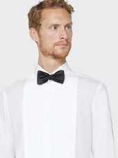 Papillon da annodare in seta nero