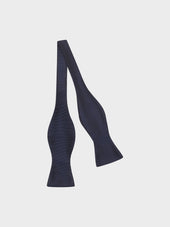 Papillon Da Annodare In Raso Blu