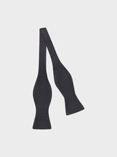 Papillon Da Annodare In Raso Nero