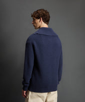 Todd Snyder X Woolrich Wool Cashmere Waffle Sweater Polo