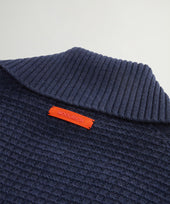 Todd Snyder X Woolrich Wool Cashmere Waffle Sweater Polo