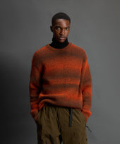 Todd Snyder X Woolrich Spacedyed Wool Cashmere Crewneck Sweater