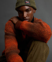 Todd Snyder X Woolrich Spacedyed Wool Cashmere Crewneck Sweater