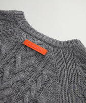Todd Snyder X Woolrich Moulin Cable Knit Crewneck