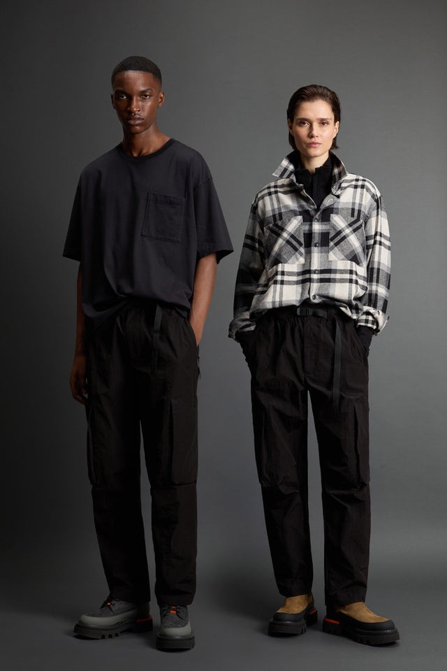 Pants in Olmetex Cotton and Nylon Blend by Todd Snyder - Unisex - Black