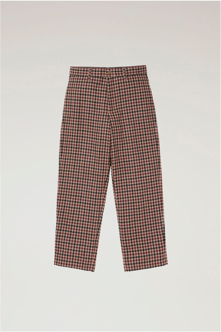 Recycled Wool Tweed Pants Men