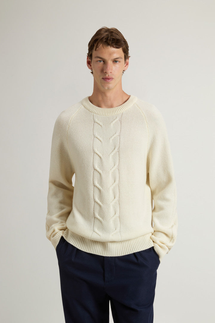 Pure Wool Crewneck Sweater Men