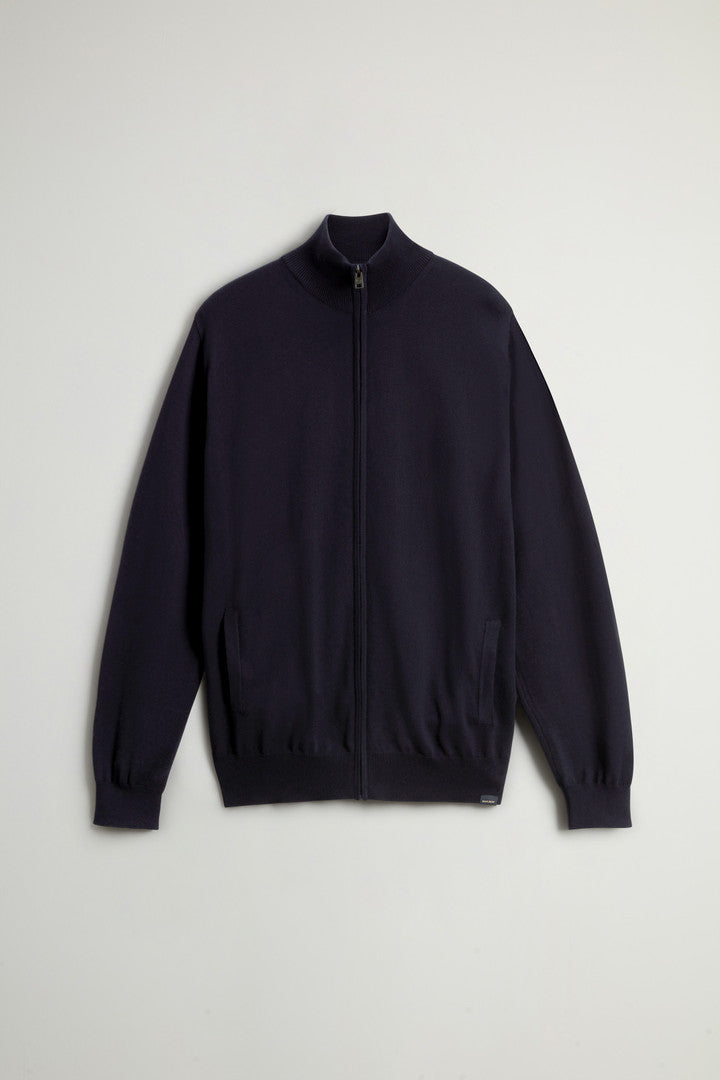 Pure Cotton Turtleneck Cardigan Men