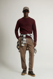 Wool Blend Crewneck Sweater Men