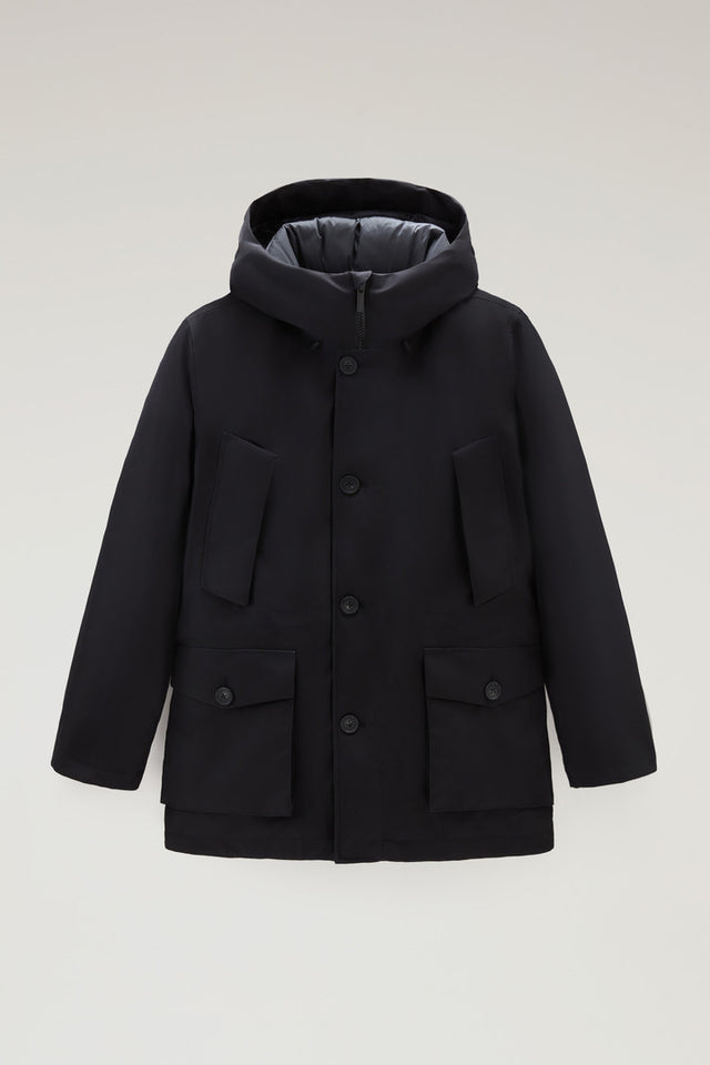 Mountain GORE-TEX Waterproof Parka with Hood - Men - Black