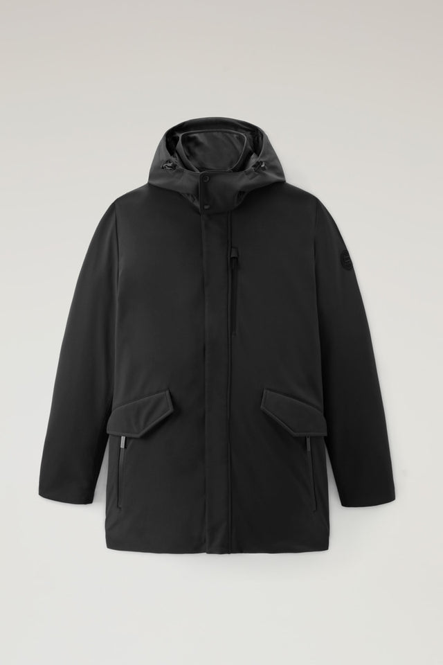 Barrow Mac Softshell Coat - Men - Black