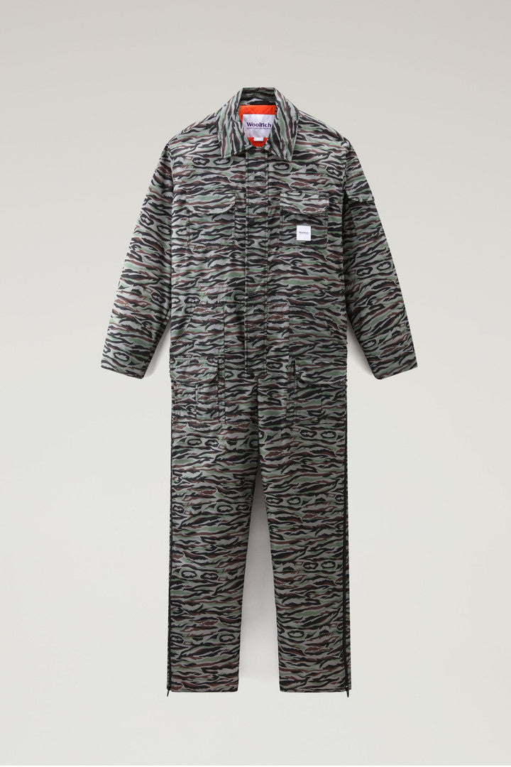 Jumpsuit With Shadowbark Camo Print Serving The People Woolrich Men