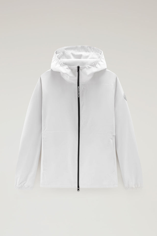 Waterproof Pacific Hooded Jacket - Men - White
