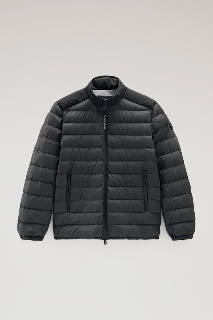 Bering Tech Lightweight Hybrid Down Jacket In Microfibre Men