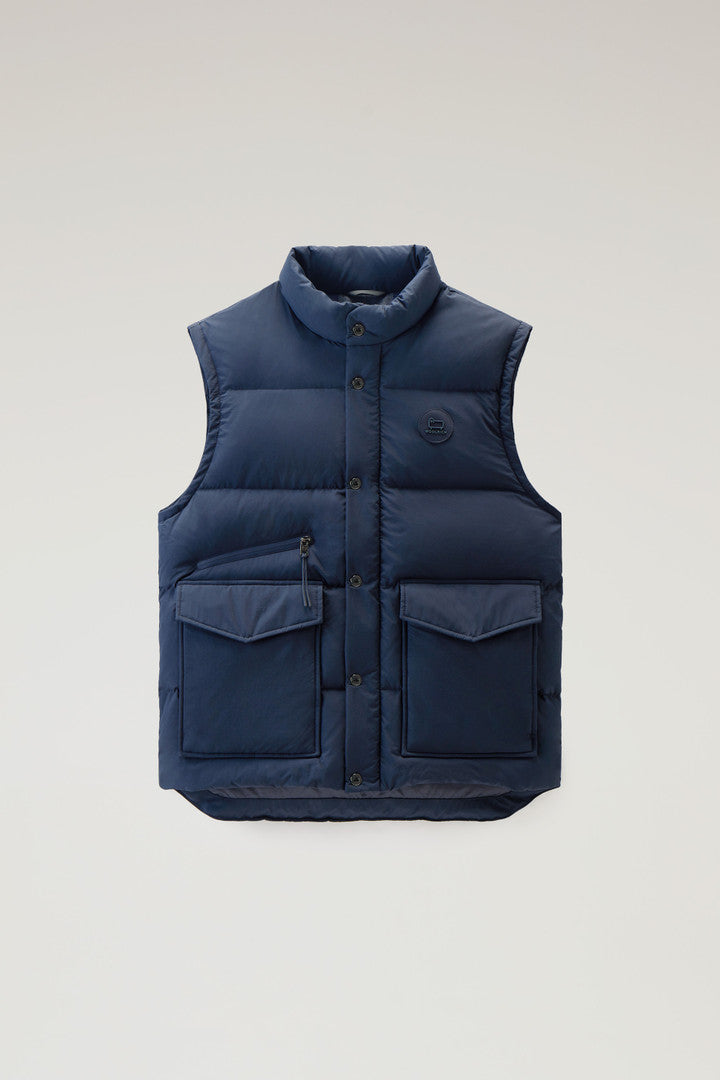 Aleutian Padded Vest In Taslan Nylon Men