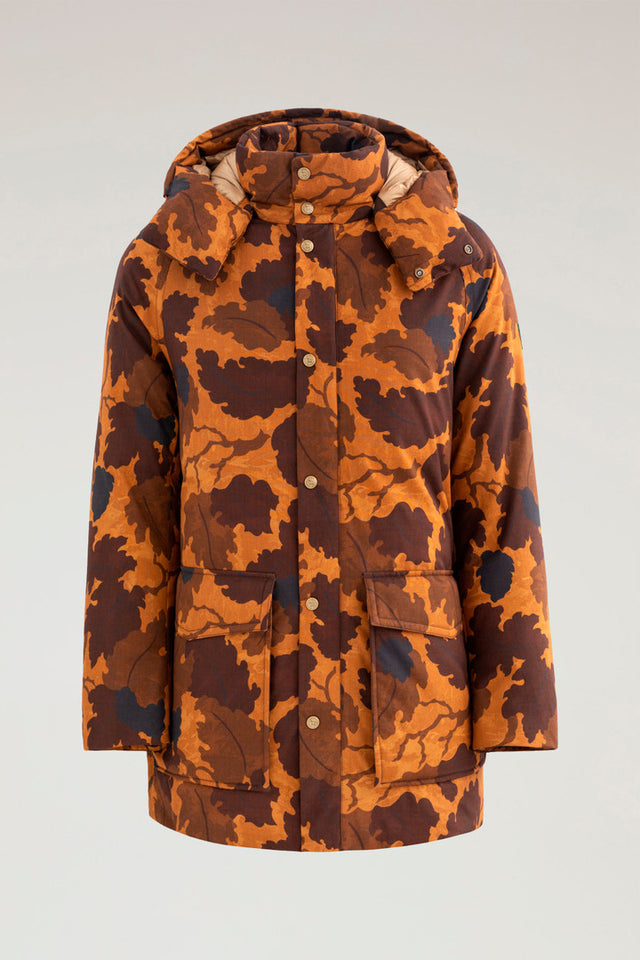 Camo Aleutian Parka - Aimé Leon Dore / Woolrich - Men - Brown