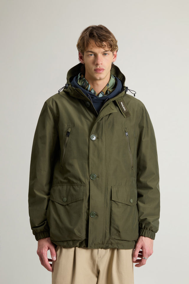 Parka in Light Ramar - Men - Green