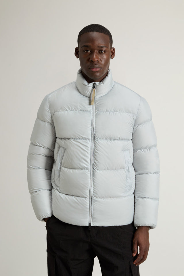 Cloud Down Jacket in Microfiber - Men - Gray