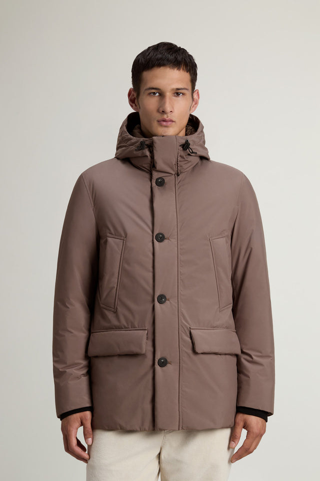 Cloud Arctic Parka with Hood - Unisex - Brown