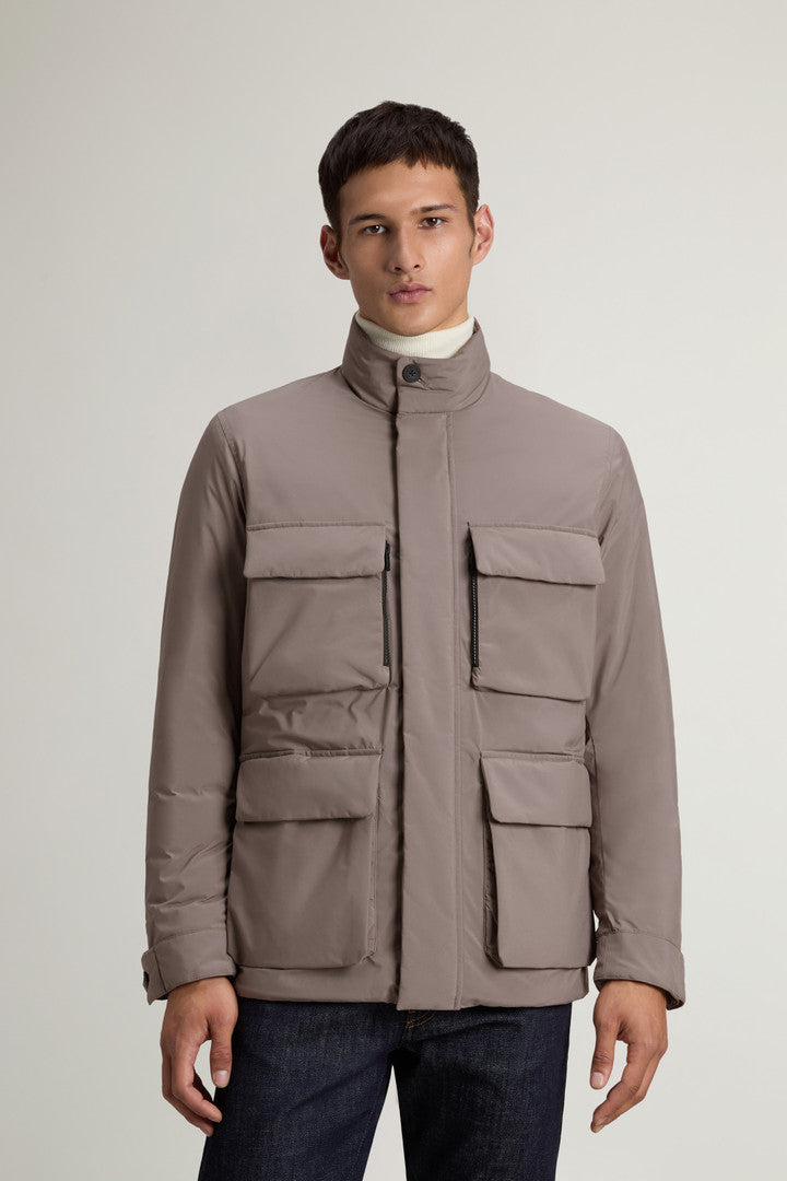Cloud Jacket With Stand Up Collar Men