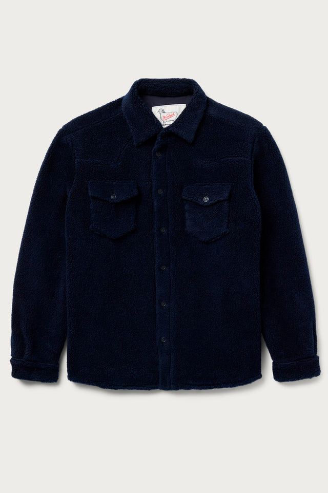 Sherpa Shirt - One Of These Days / Woolrich - Men - Blue