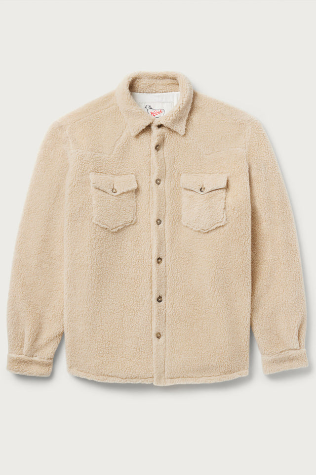 Sherpa Shirt - One Of These Days / Woolrich - Men - White