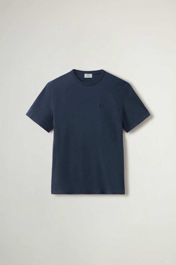 Pure Cotton Sheep T Shirt With Patch Men