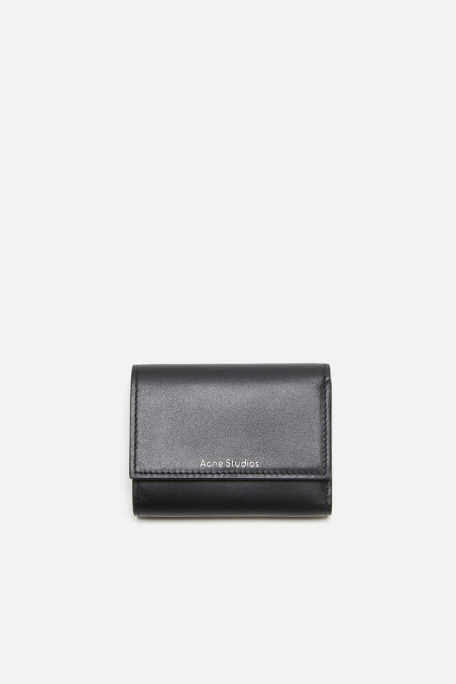 Trifold leather wallet