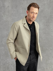 The Franglais Blazer - Pebble