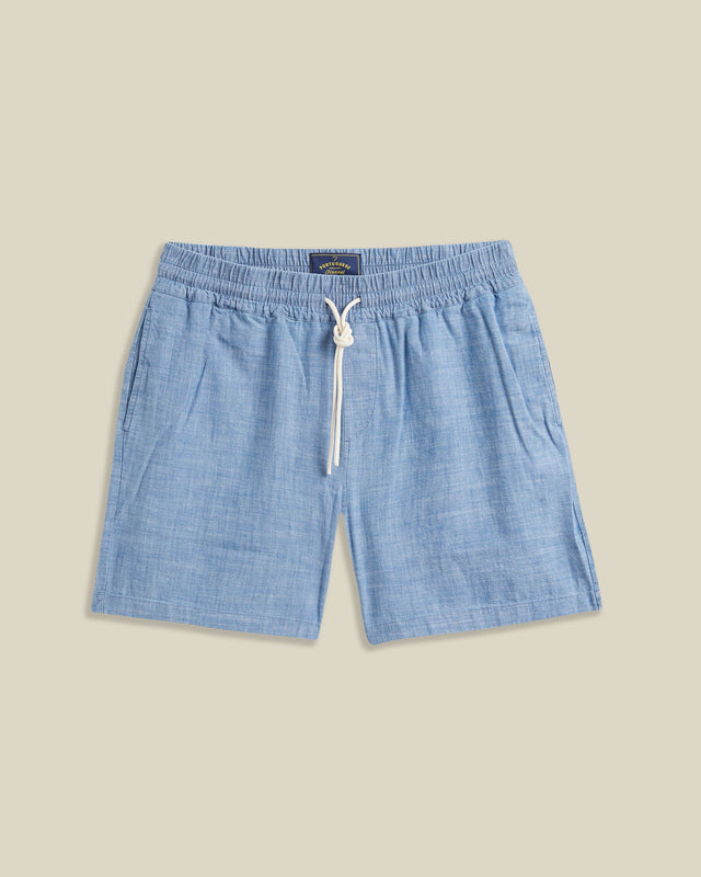 CHAMBRAY SHORTS