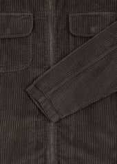 Cord Clarence Jacket in Charcoal