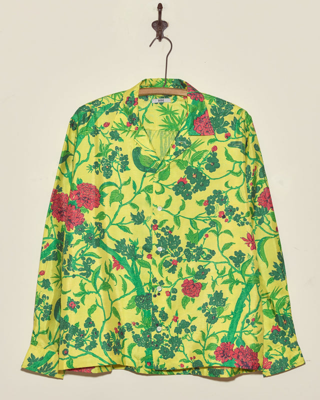 Chartreuse Jungle Shirt - M/L