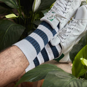 Blanc Bleu Ivy Coton