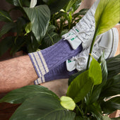 Violet Beige Torsades Coton