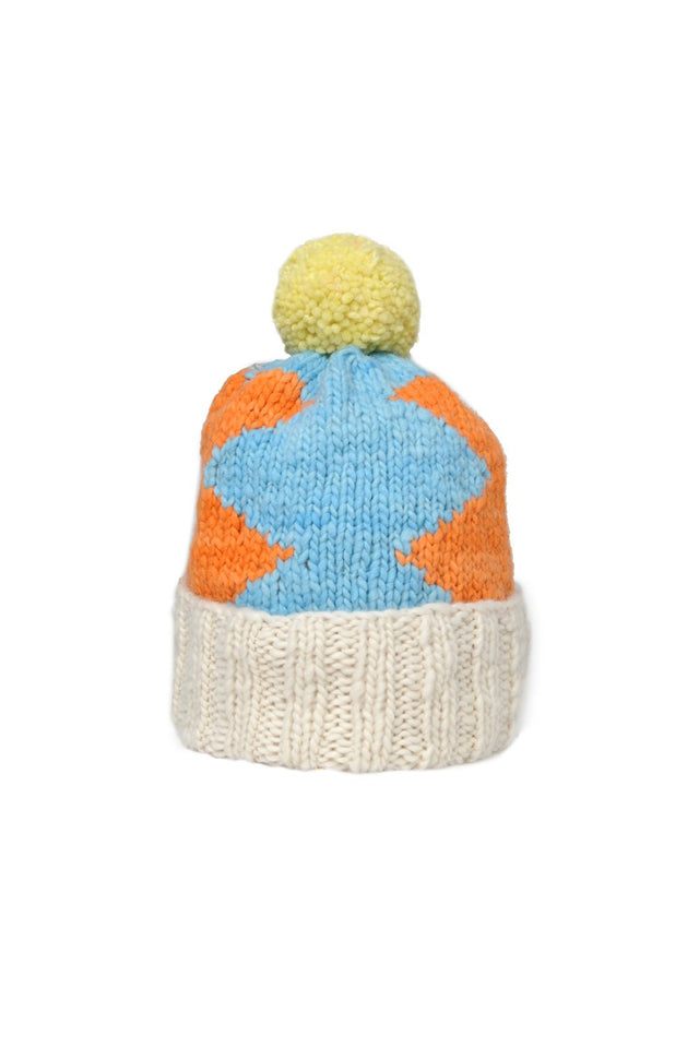Double Cuff Cap Lightning - Ivory