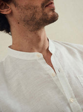Chemise En Lin Willis Blanc