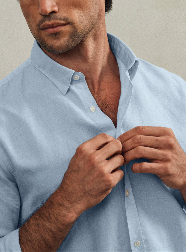 Chemise Mercer Bleu Acier