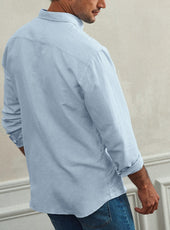 Chemise Mercer Bleu Acier