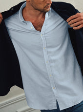Chemise Mercer Bleu Acier