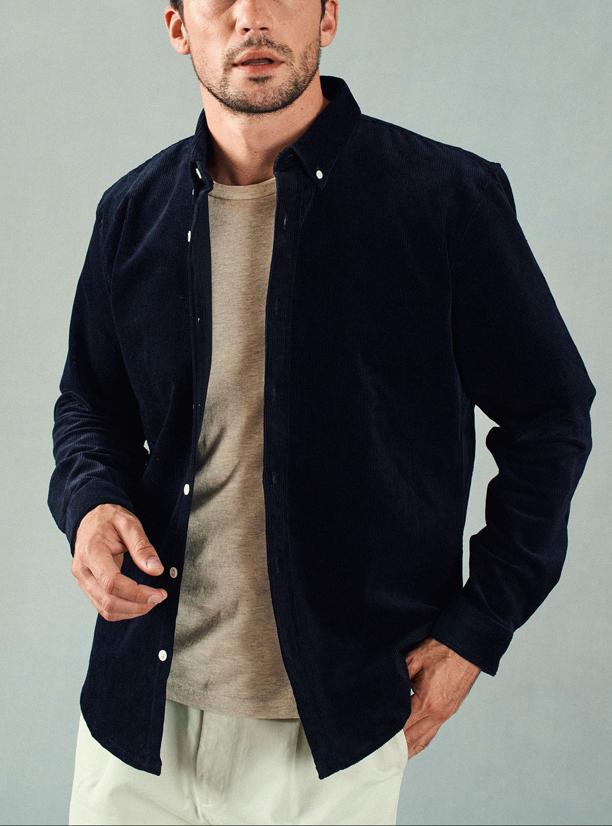 Chemise En Velours College