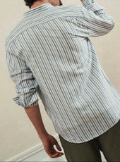 Chemise Soho Menthe Cobalt