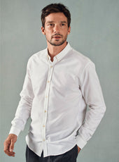 Chemise College White