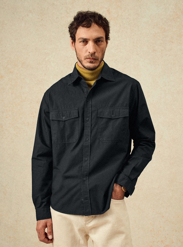 Chemise Robert Anthracite