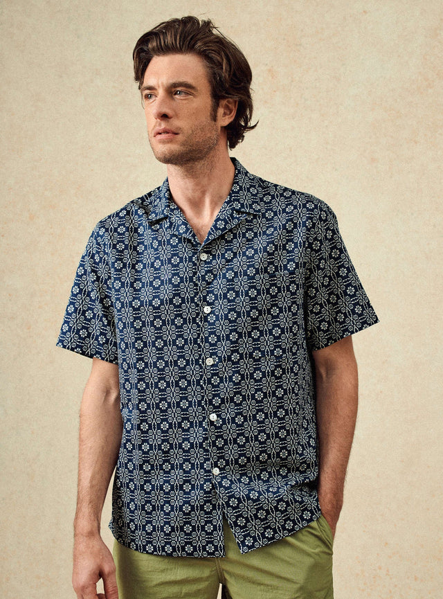 Chemise Harry Océan/Ecru